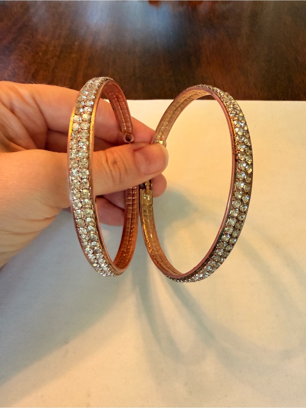 Crystal-Accented Women's Bracelet Set